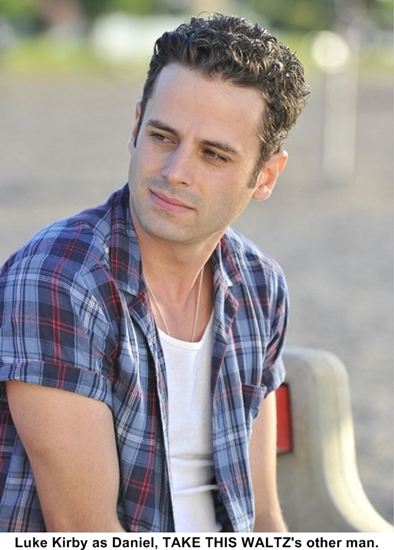 Luke Kirby on set of "Take this Waltz" Luke Kirby on set of "Take this Waltz"